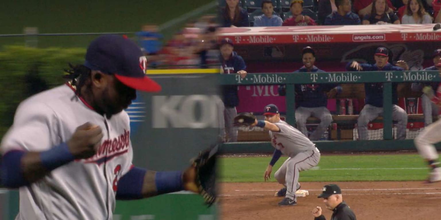 The Twins Mirrored The Past Against The Angels With Their First Triple Play In Years MLB Com