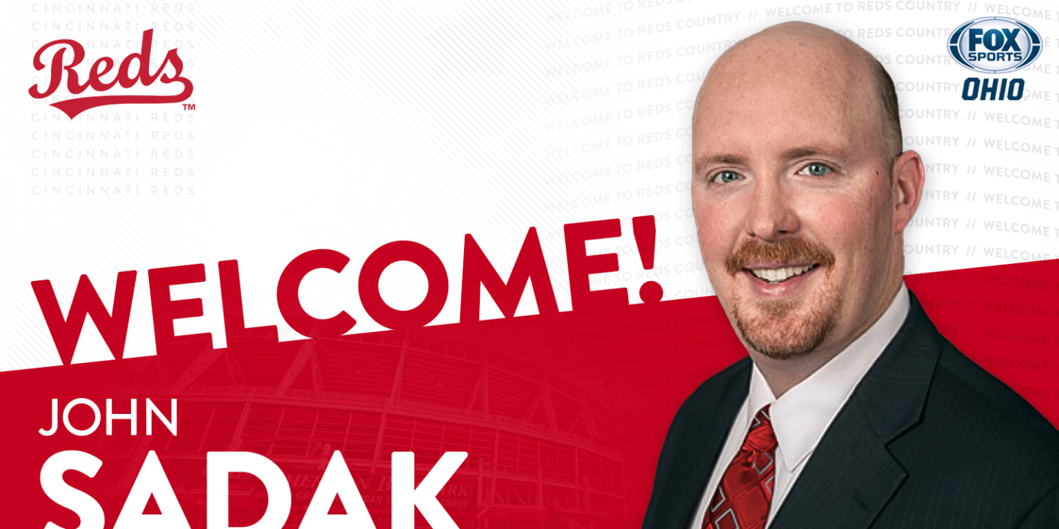 John Sadak named Reds TV play-by-play announcer