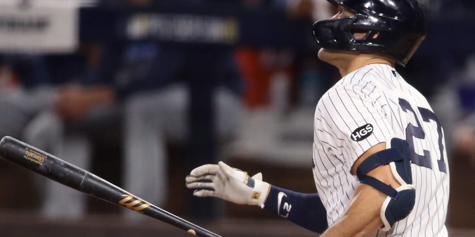 MLB playoffs: Giancarlo Stanton's two-homer game features 458-foot