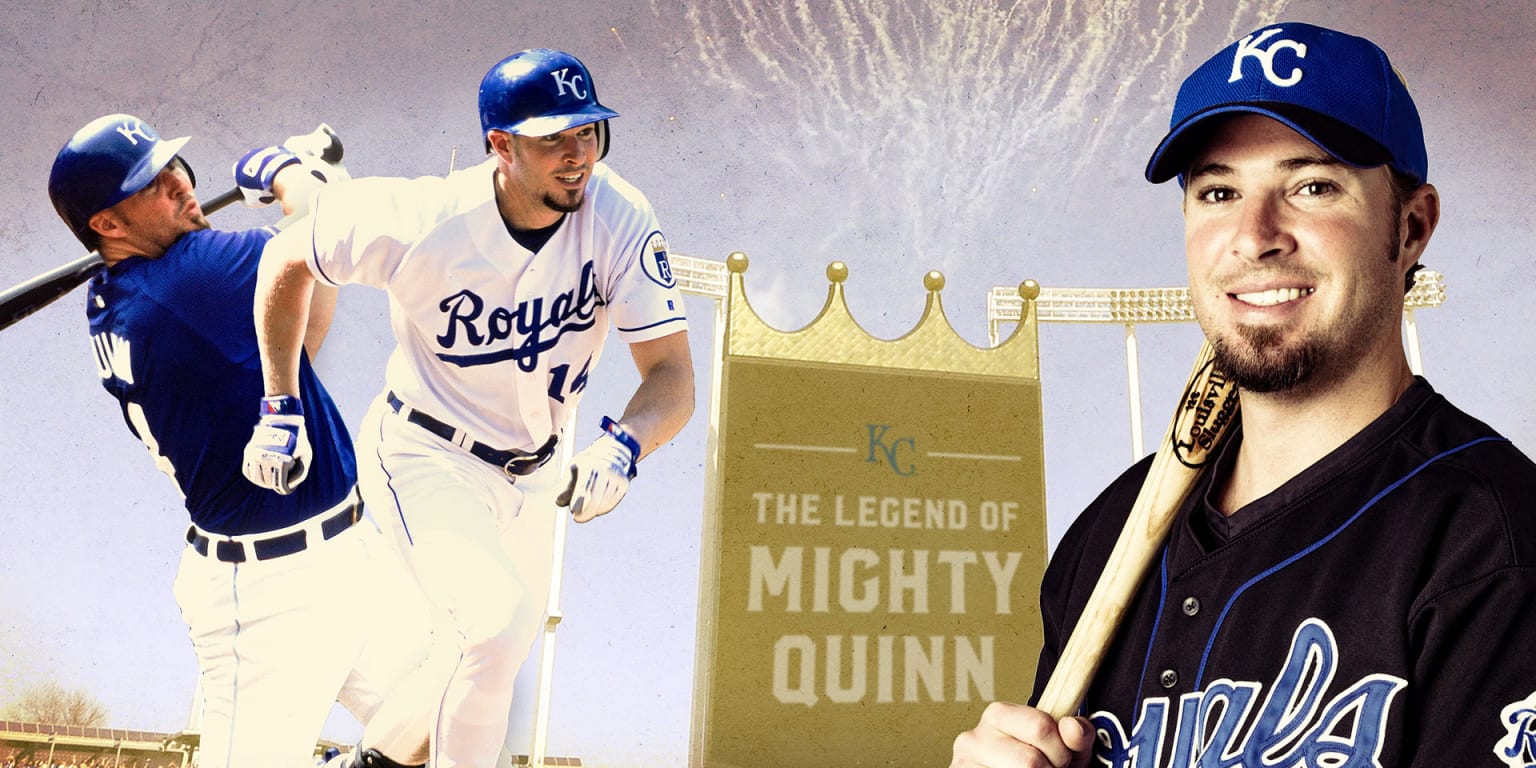 Legend of Royals outfielder Mark Quinn