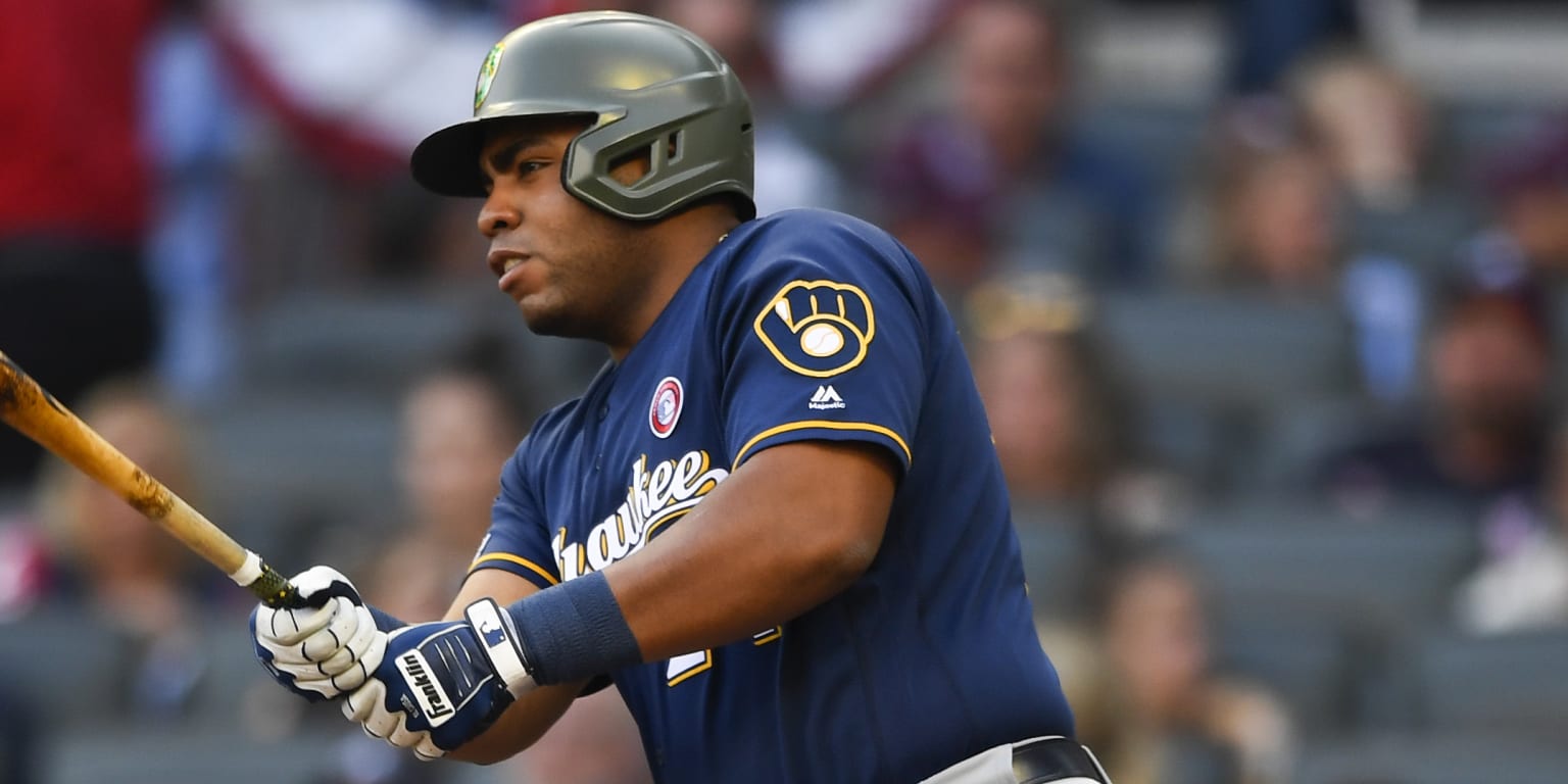 Brewers Jesus Aguilar buy low trade candidate