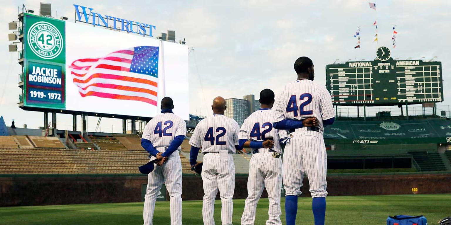 MLB brings back No. 42 for Jackie Robinson Day