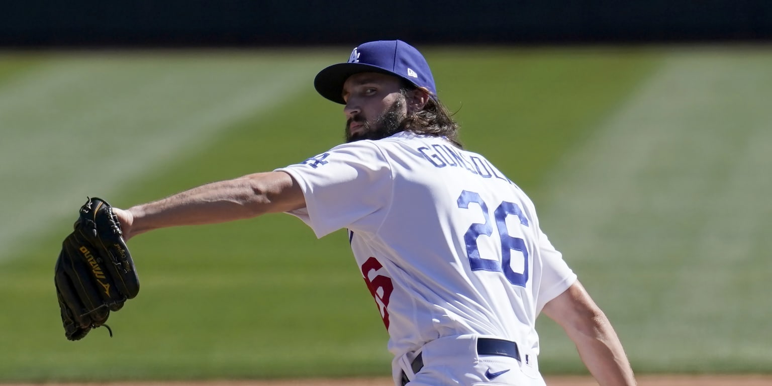 Tony Gonsolin placed on injured list with right shoulder inflammation