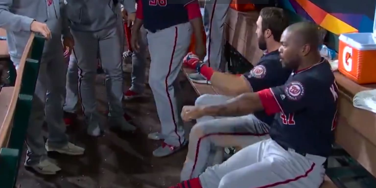 Adam Eaton Spends Nationals Parade In Secure Bunker As Team's Designated  Survivor : r/baseball