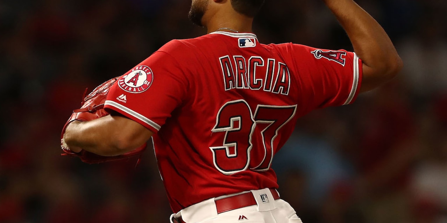 Angels fans hypnotized the camera with Mike Trout's face everywhere thanks  to Trout Shirt Night