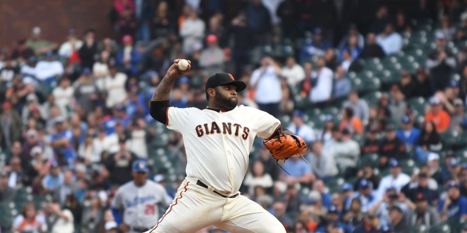 Pablo Sandoval makes MLB pitching debut