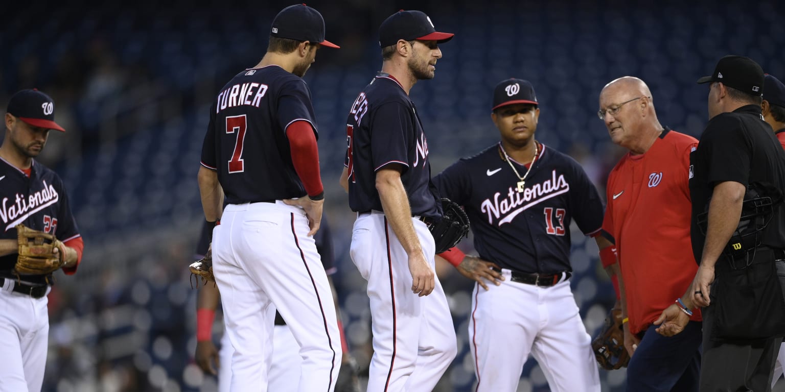 Scherzer pitches complete game, leads Nats over Miami, joins wife for birth  of first son