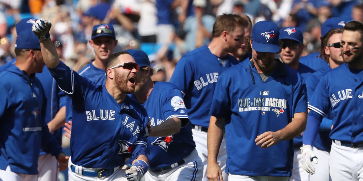 Russell Martin and Michael Saunders make Blue Jays history