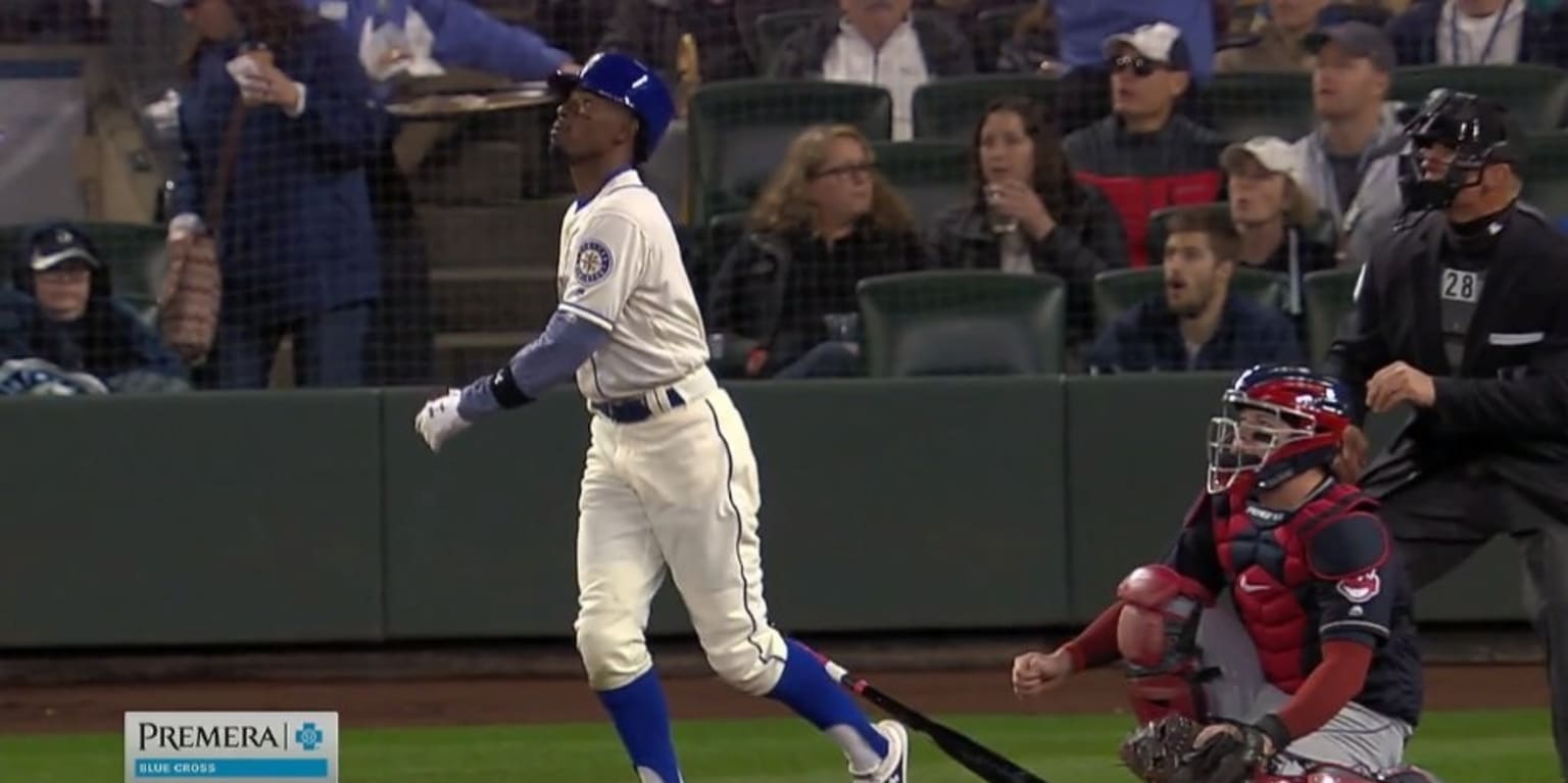 Dee Gordon went for the full Ken Griffey Jr. look during the