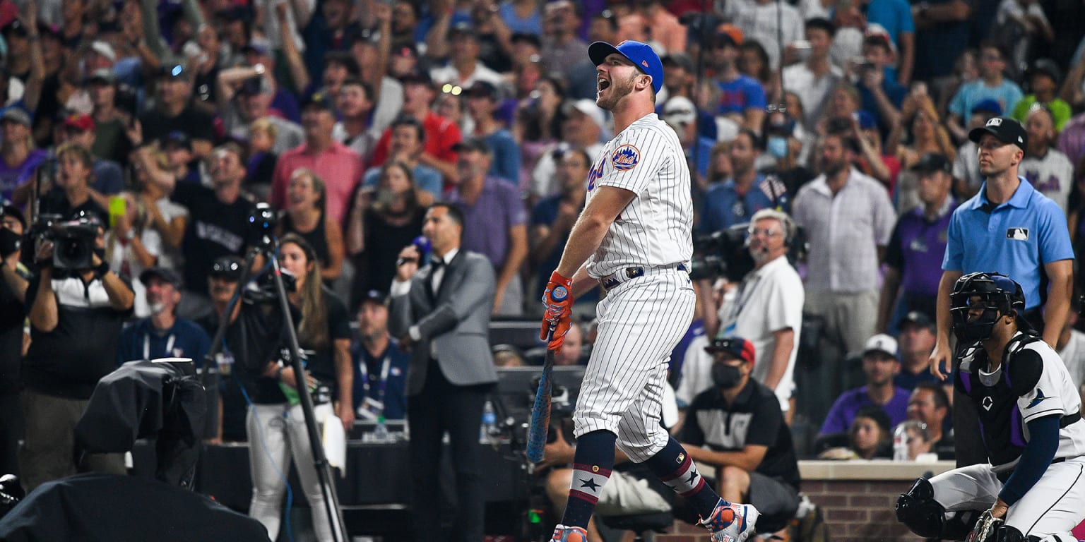 Mets' Pete Alonso puts on epic show to win Home Run Derby at Coors