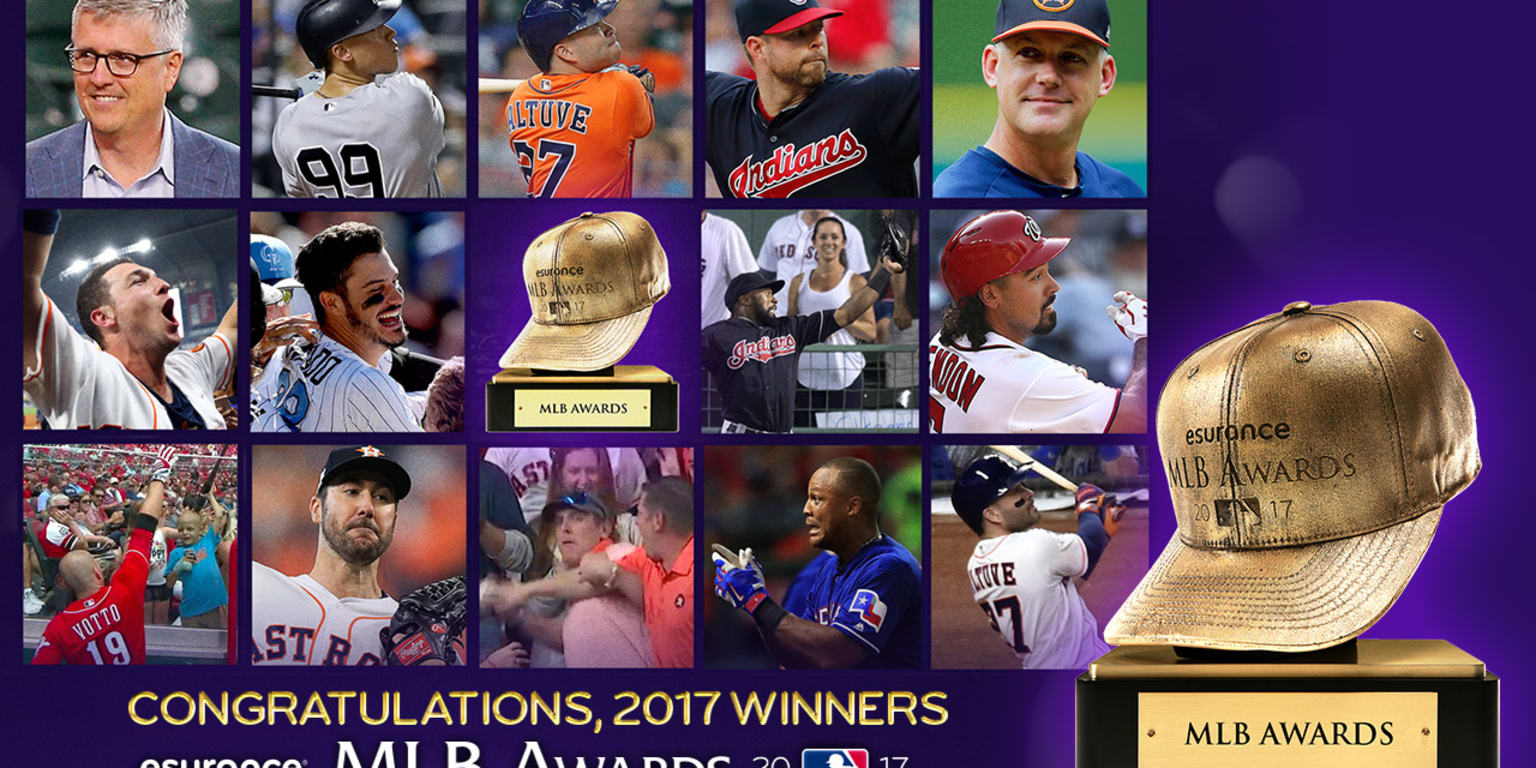 Esurance MLB Awards winners announced