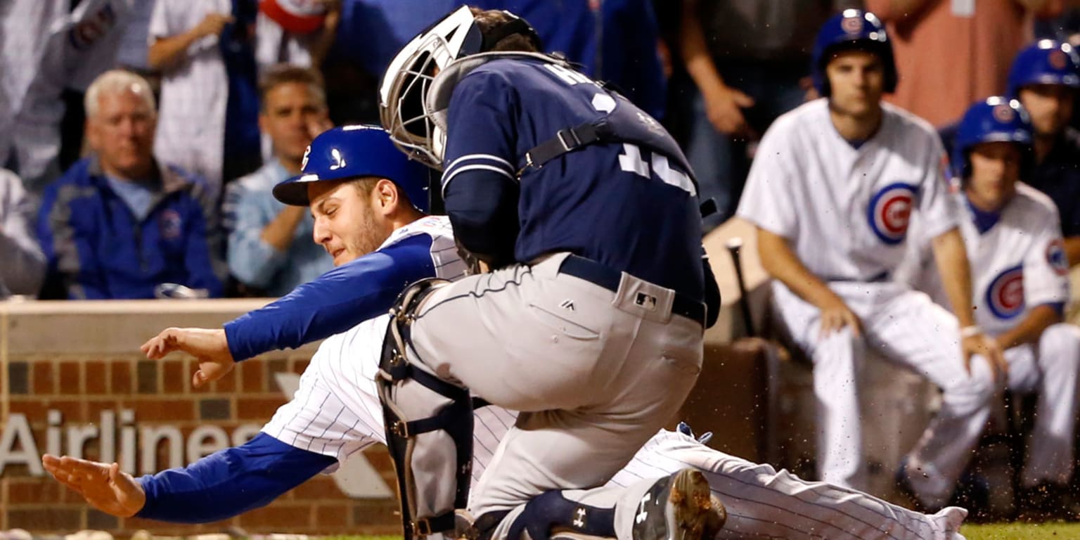 Anthony Rizzo's collision with Austin Hedges has Padres fuming at Cubs.