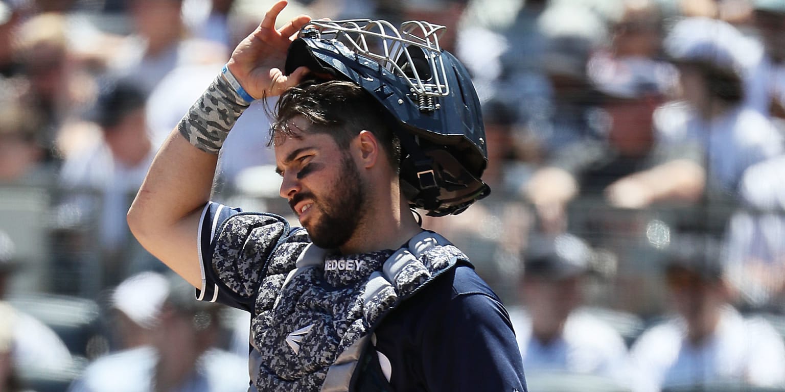 Austin Hedges one of baseball's elite catchers
