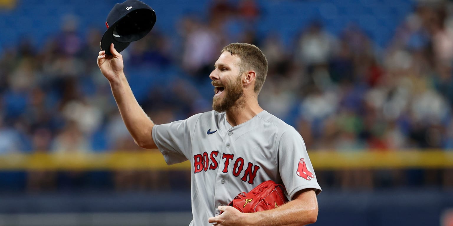 Red Sox's Chris Sale works five scoreless innings against Rays in 2022  debut 