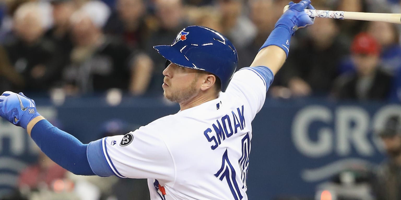 Justin Smoak's grand slam lifts Blue Jays