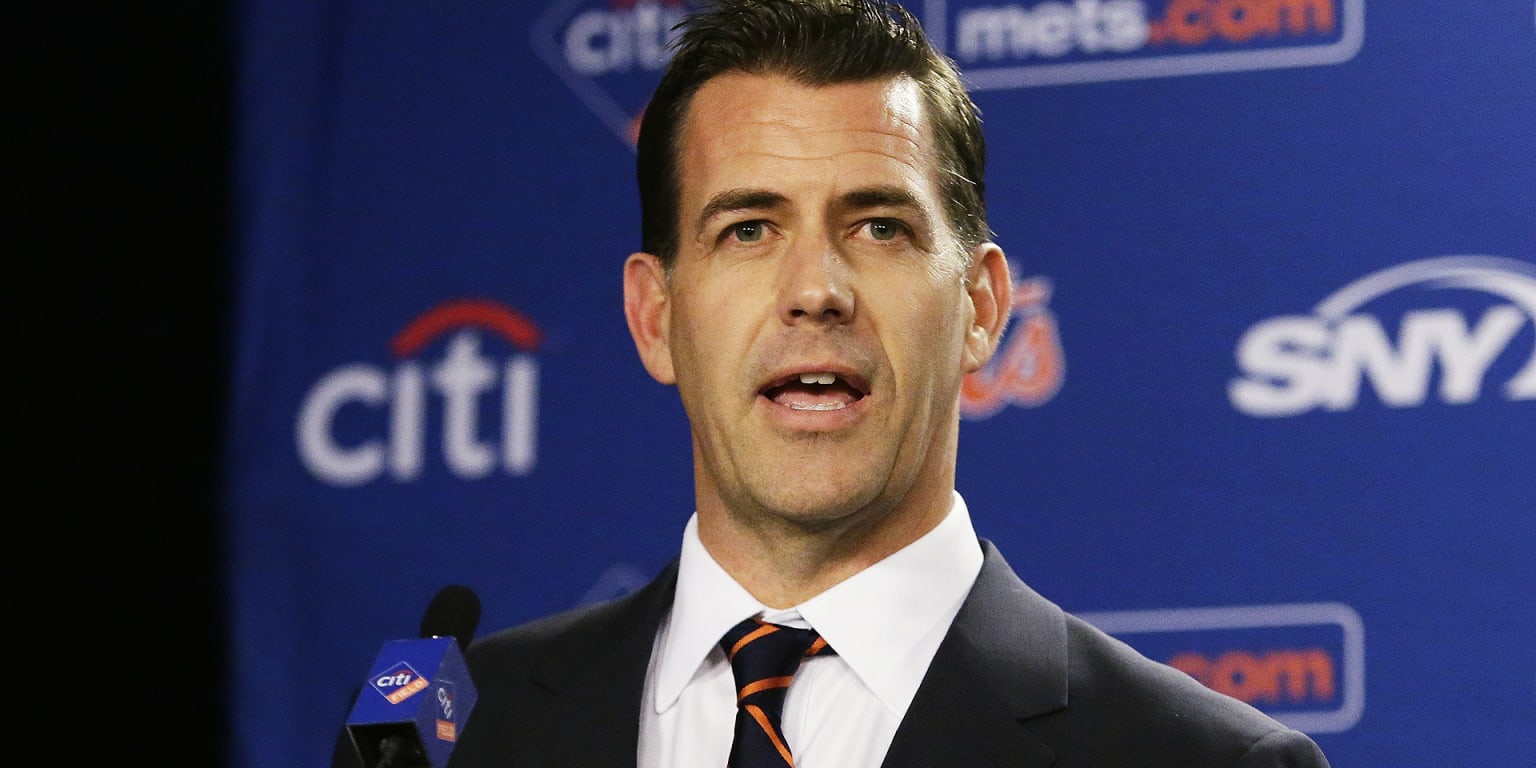 Brodie Van Wagenen introduced by Mets