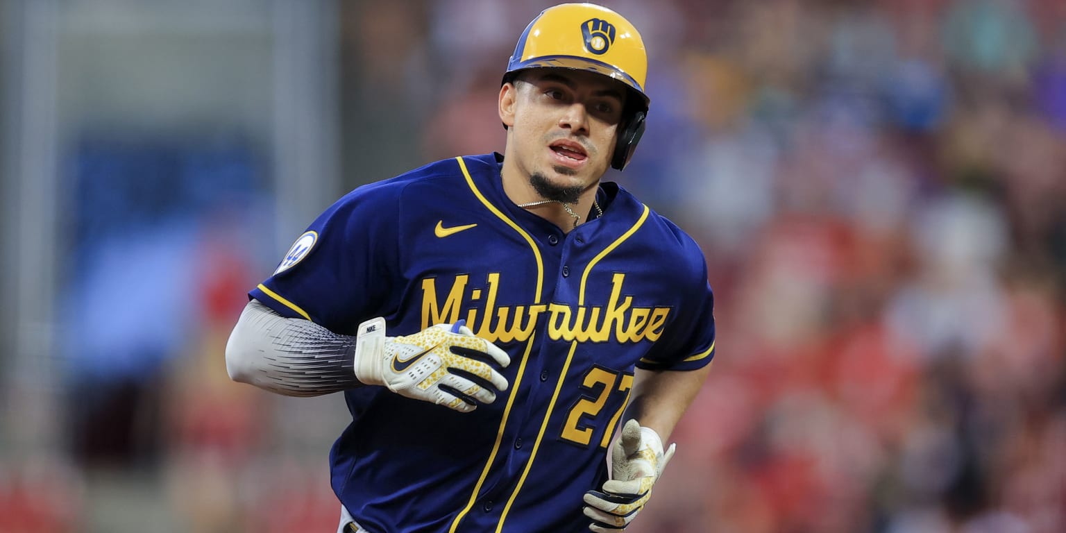 Willy Adames homers, leads Brewers to win