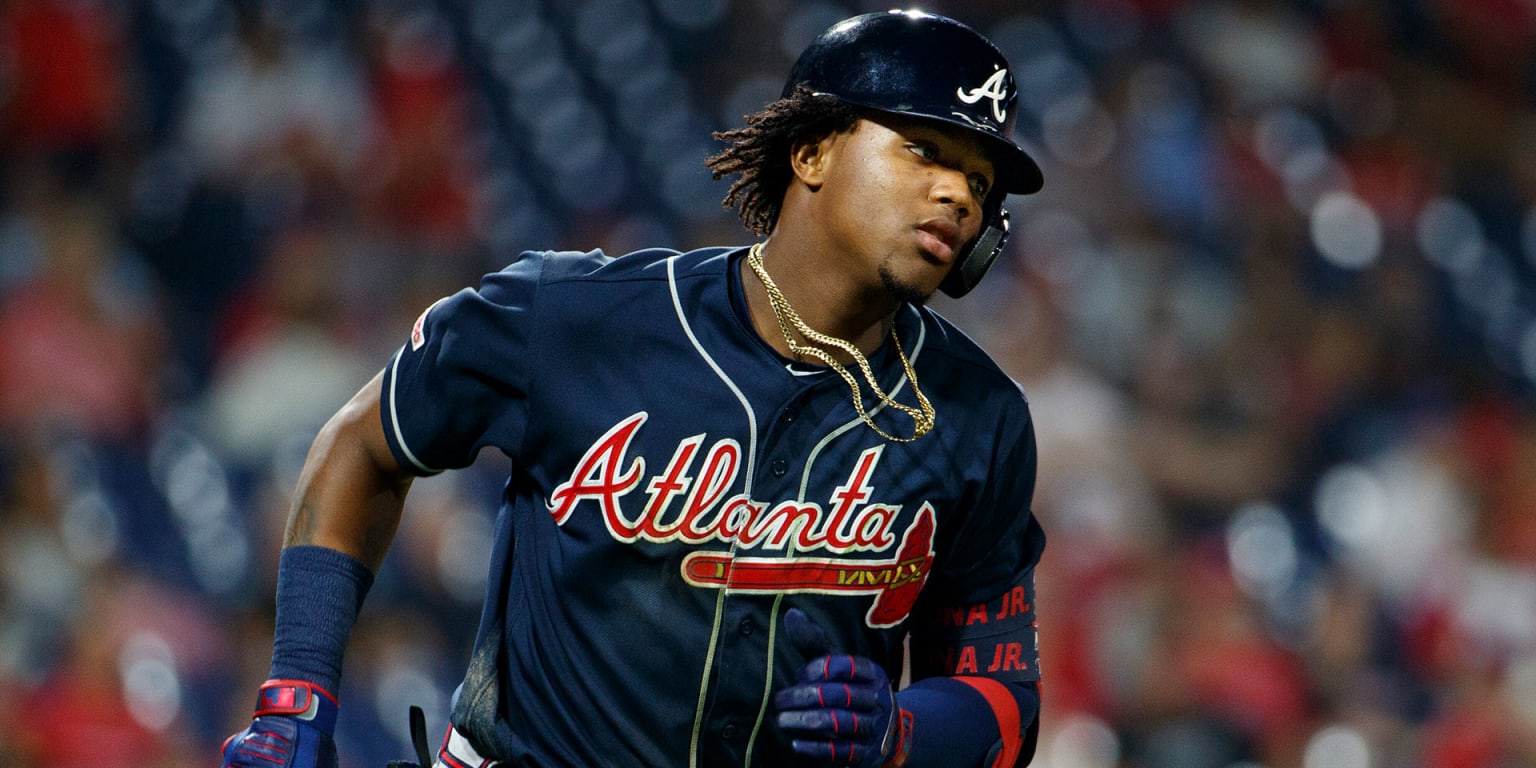 Atlanta Braves outfielder Ronald Acuna Jr. bags an award