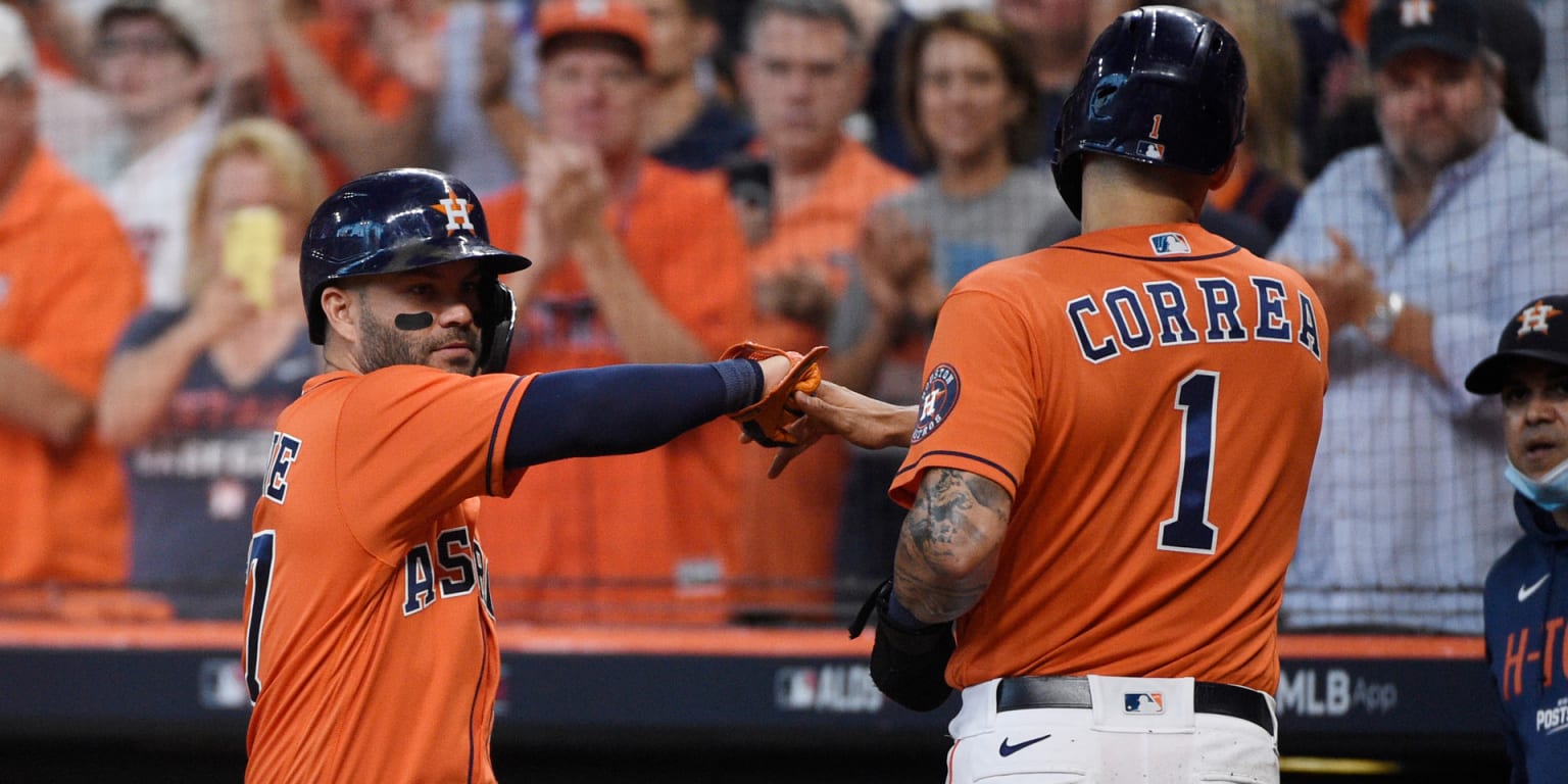 Altuve y Correa brillan por igual en los Astros