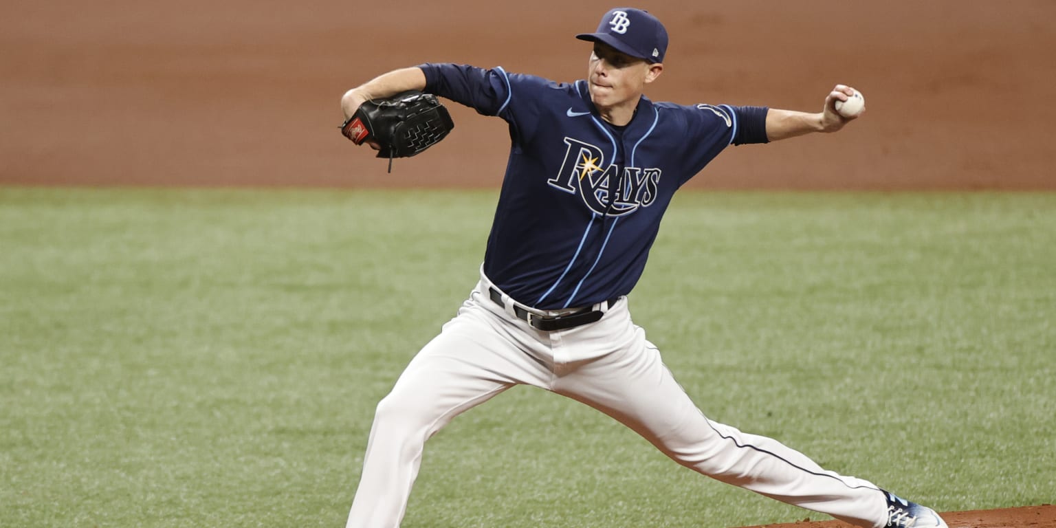 Ryan Yarbrough struggles against Rangers