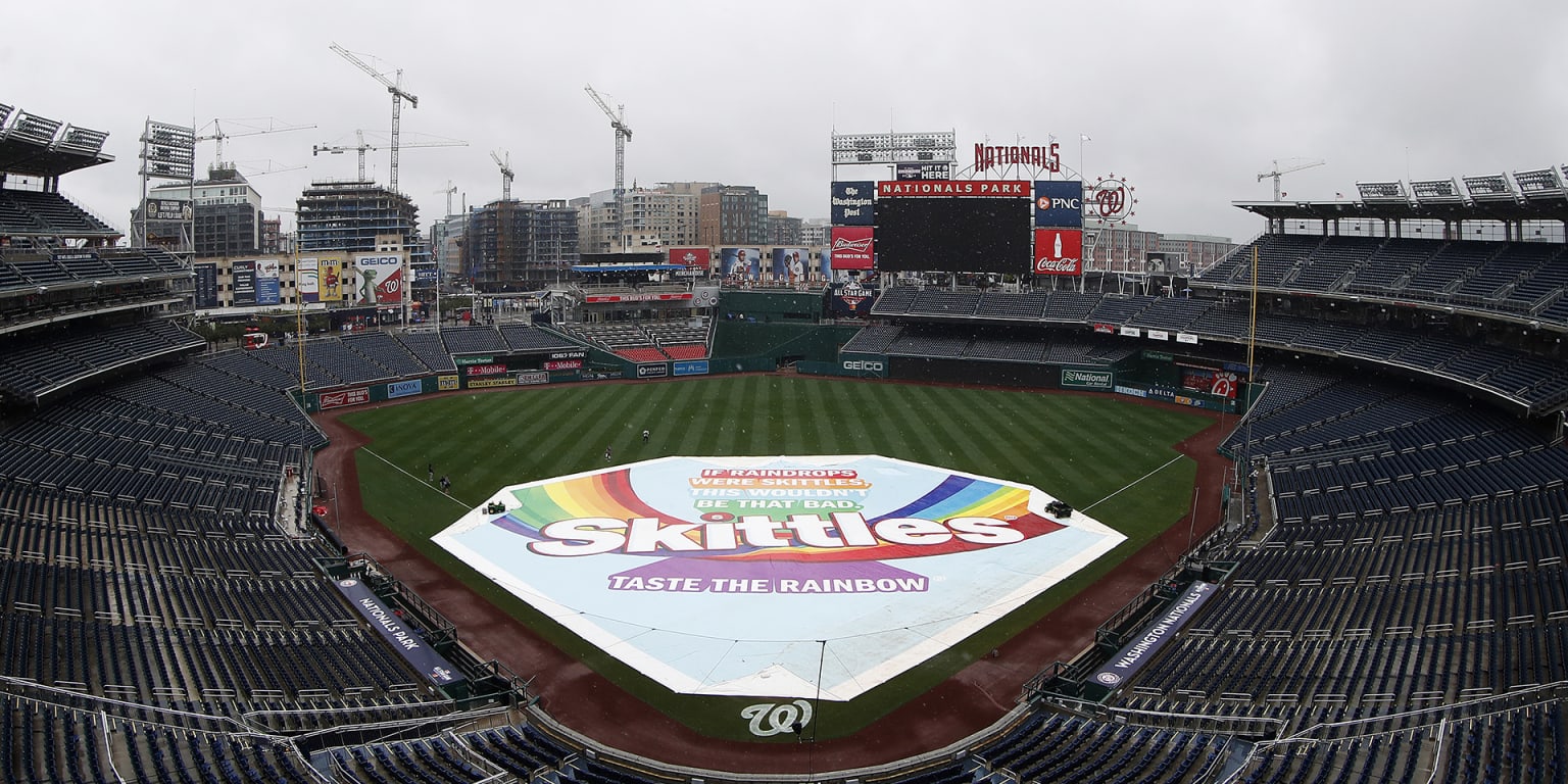 Dodgers-Nationals rain delay: Washington D.C. inclement weather