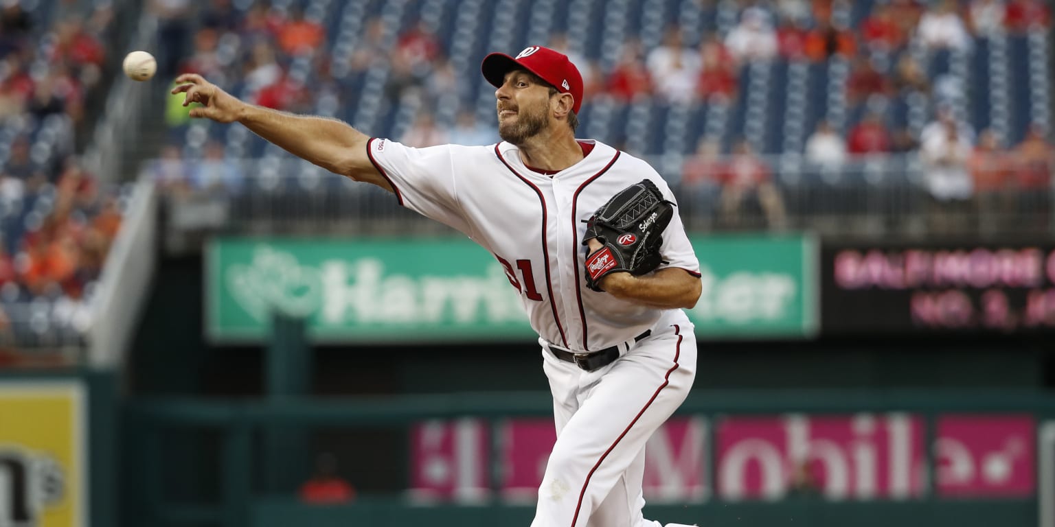 Max Scherzer strikes out 20 hitters, ties MLB record - Sports Illustrated