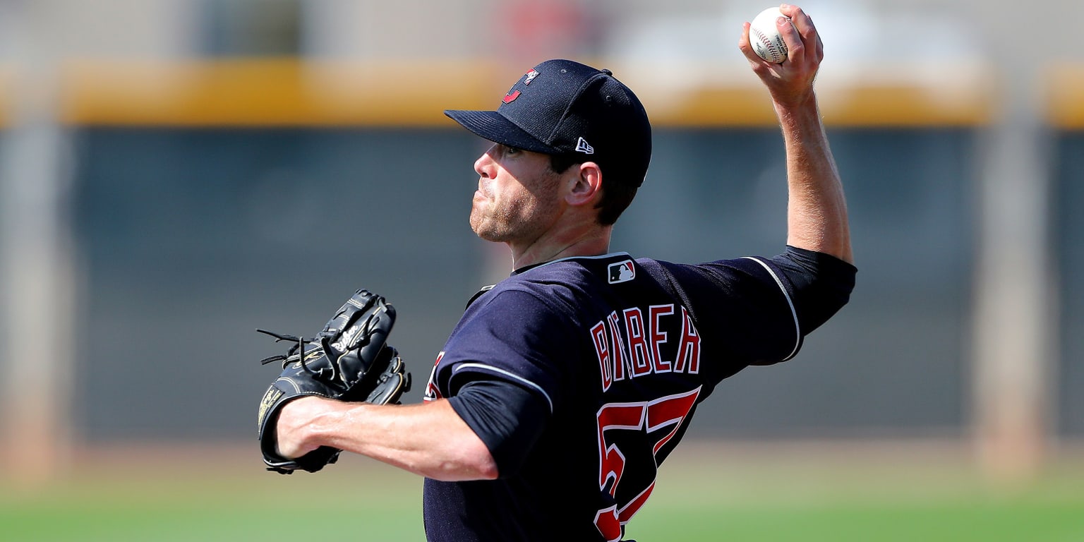 Cleveland Guardians All-Star pitcher Shane Bieber has high hopes