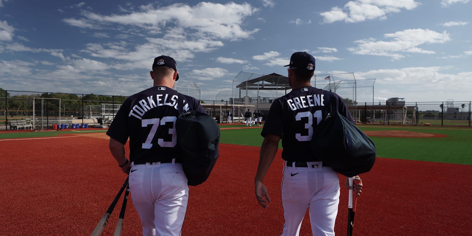 Detroit Tigers' Spencer Torkelson, Riley Greene bros at first sight