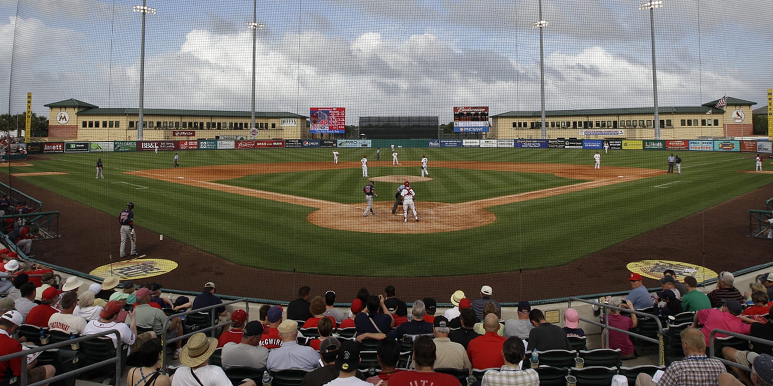 Marlins, Cardinals Spring Training Games At Roger Dean Stadium