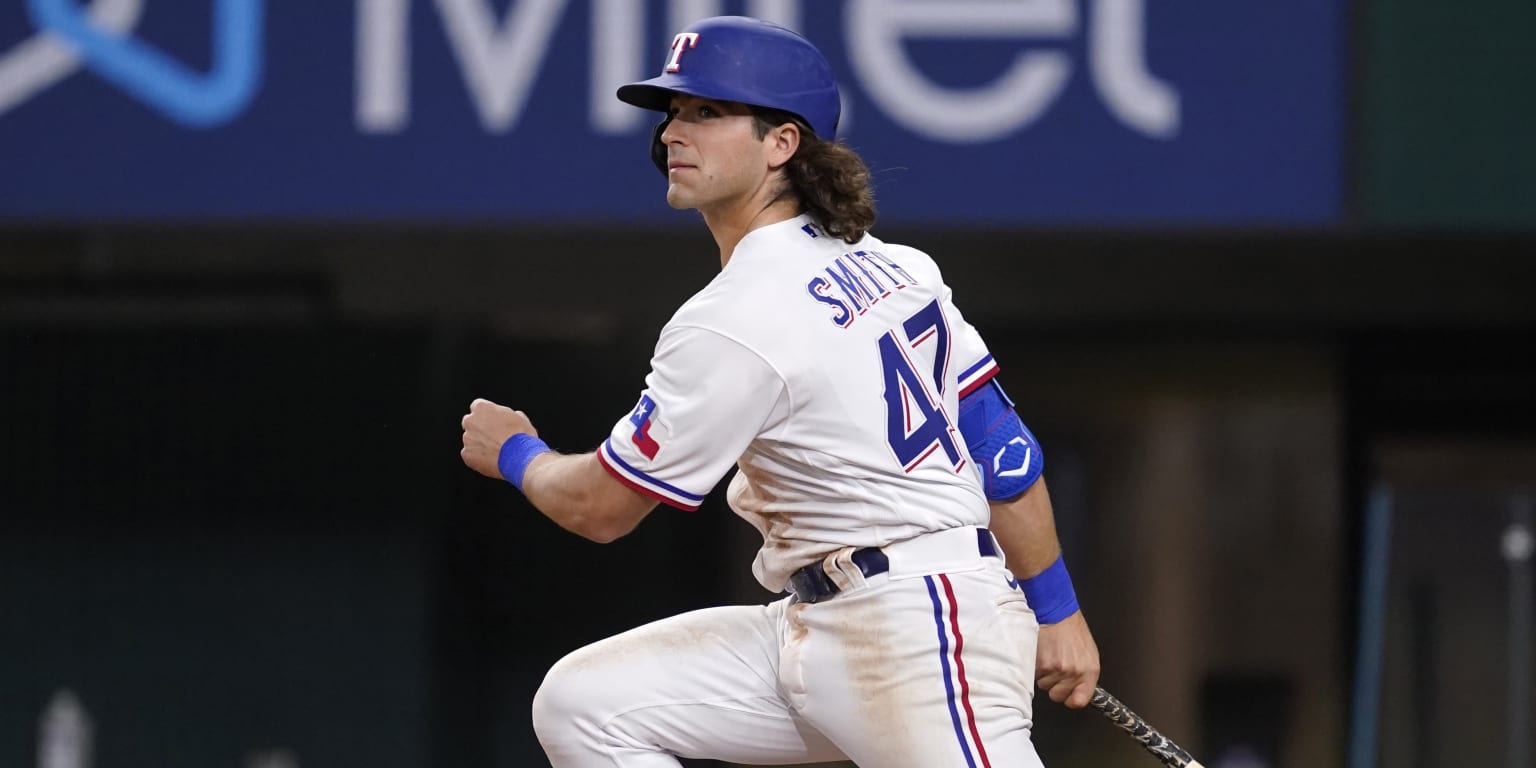Wife of Rangers prospect Josh Smith basks in his 'absolutely nuts' MLB debut