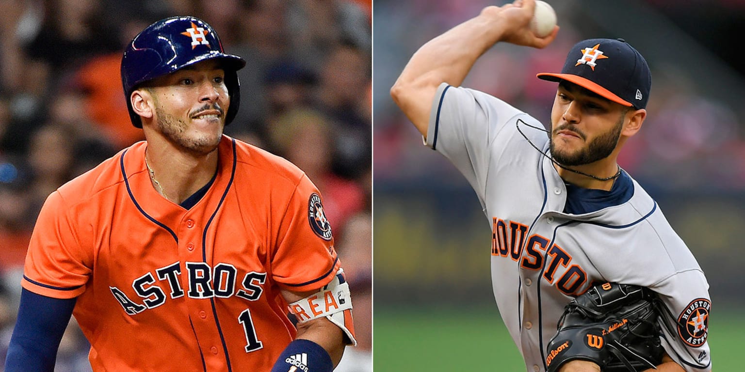 Carlos Correa, Lance McCullers honored for May