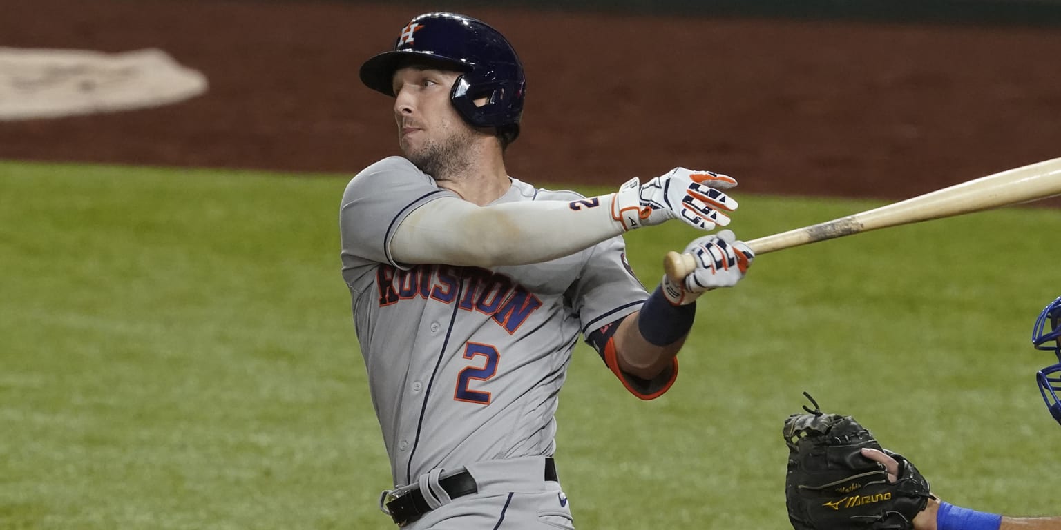 Astros hit 4 home runs, near playoff berth