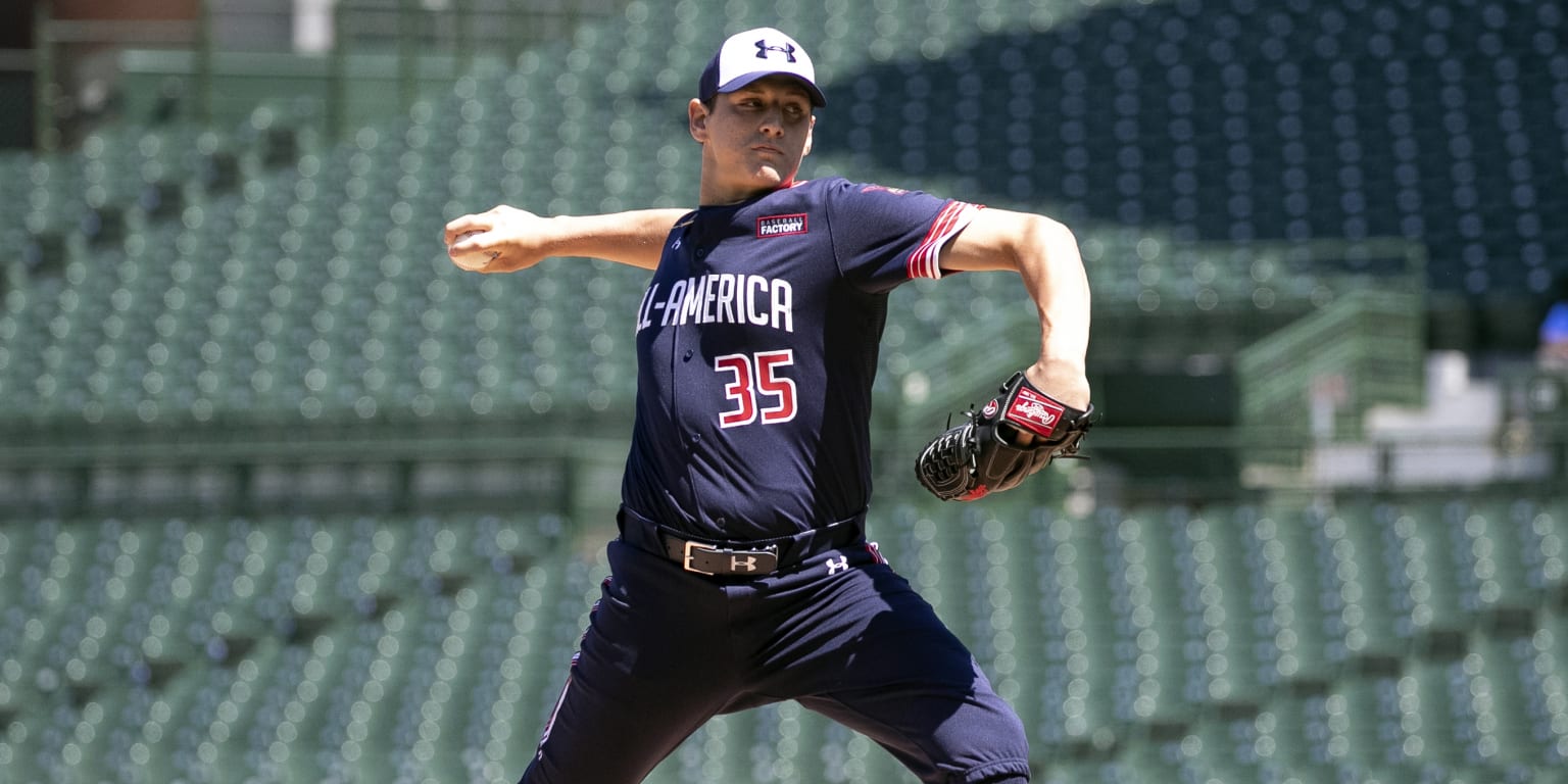 Here comes Jared Kelley, the next hard-throwing high school pitcher