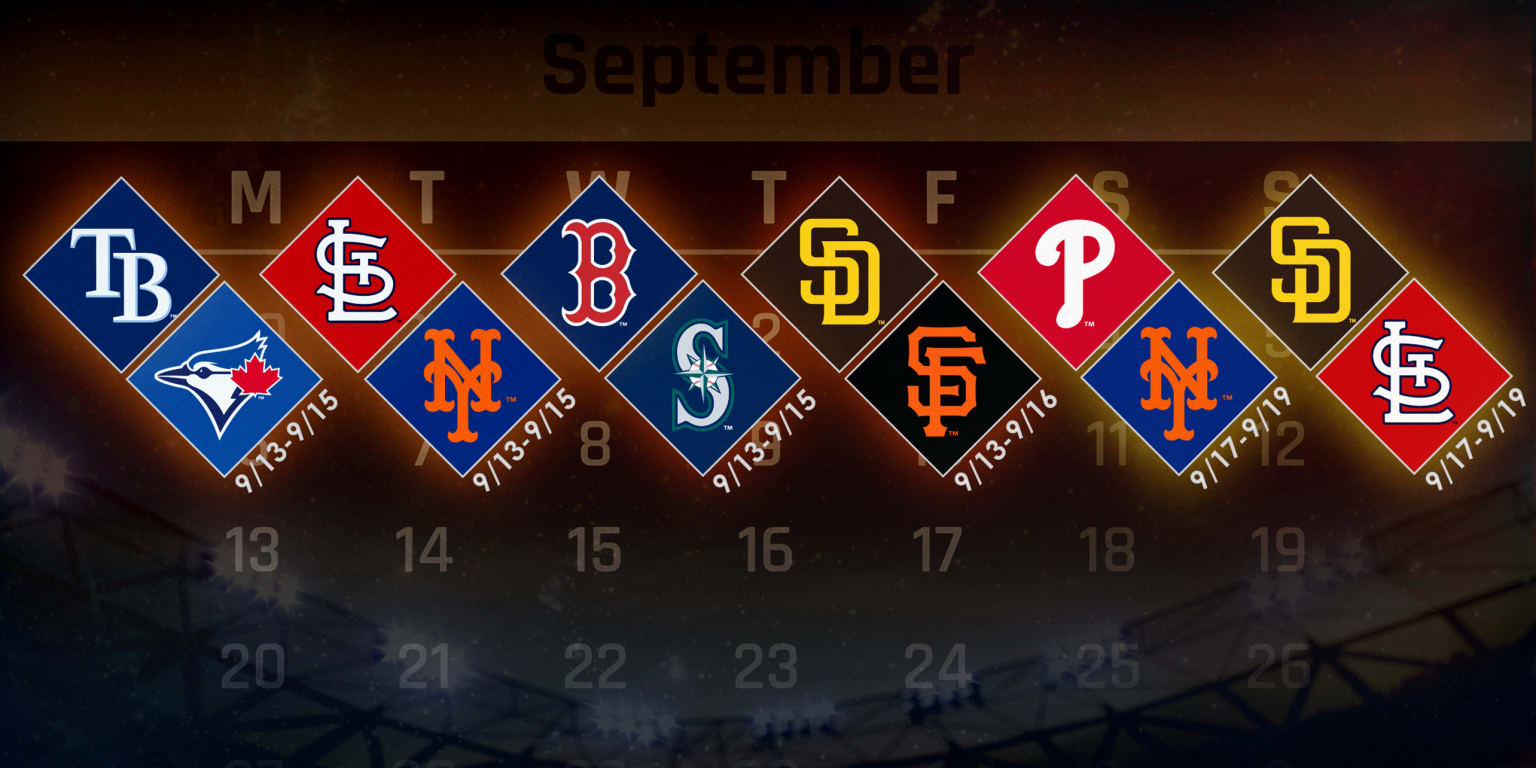 Top series in MLB playoff race for week of September 13