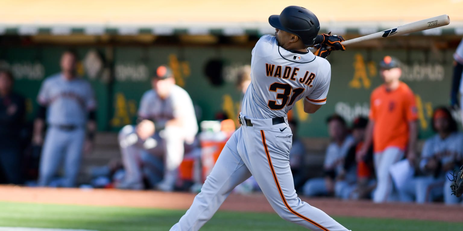 Giants' LaMonte Wade Jr., mother still talk about viral home run moment –  NBC Sports Bay Area & California