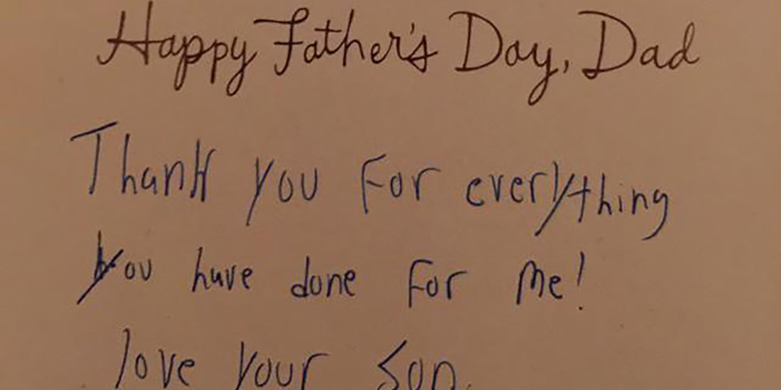 Read Anthony Rizzo's touching Father's Day tribute to his totally real ...