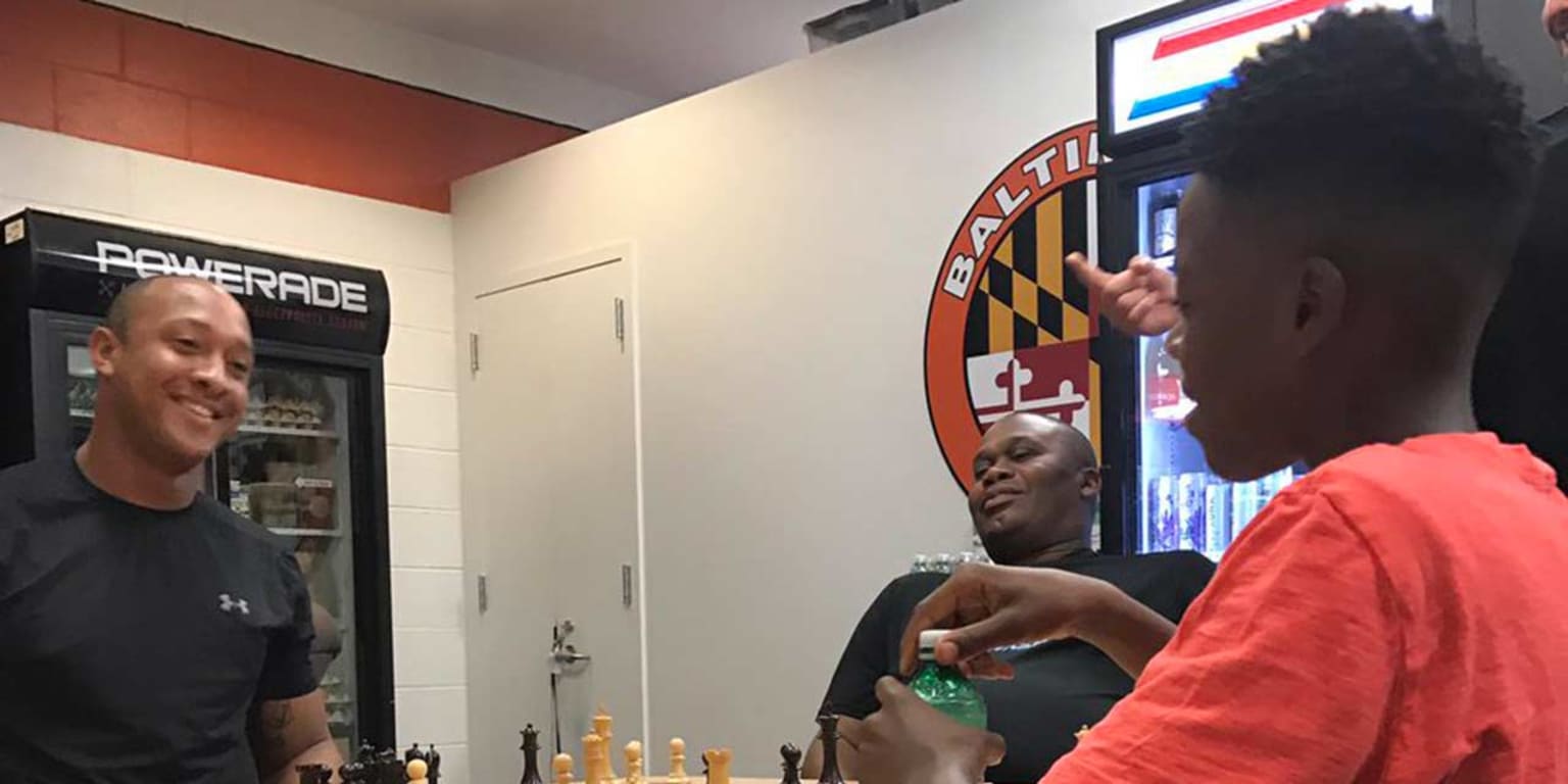 Orioles visited by national chess champion