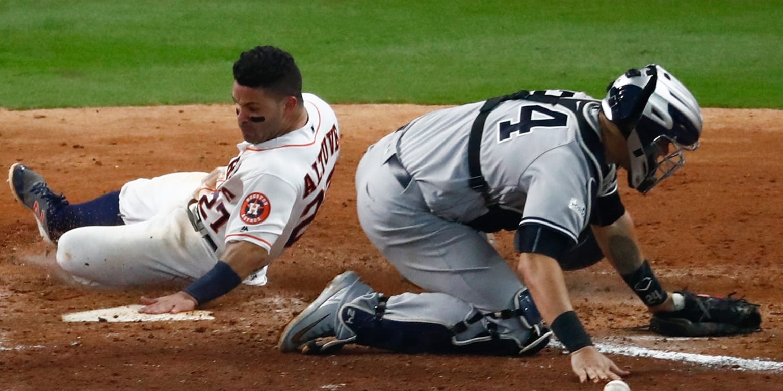 Yankees' Gary Sanchez Takes Shot at Astros' Jose Altuve, 'If I Hit