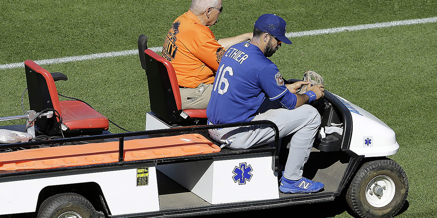 Andre Ethier will miss up to three months with fractured right tibia