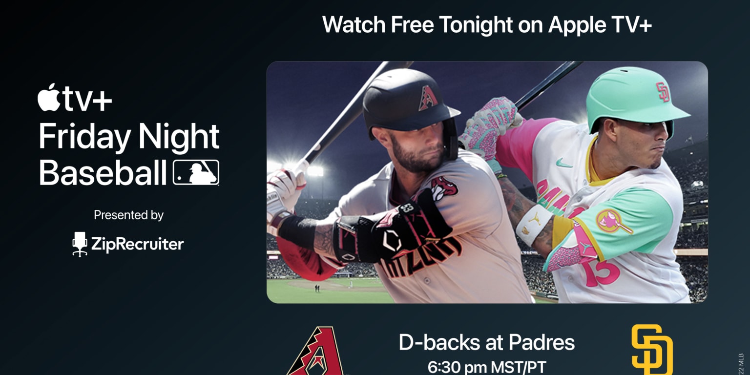 How to watch D-backs-Padres on Apple TV, July 15, 2022