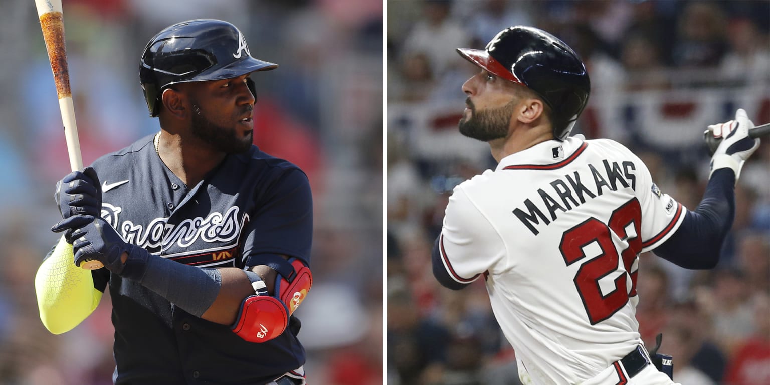 What happened to Nick Markakis's arm? - Beyond the Box Score