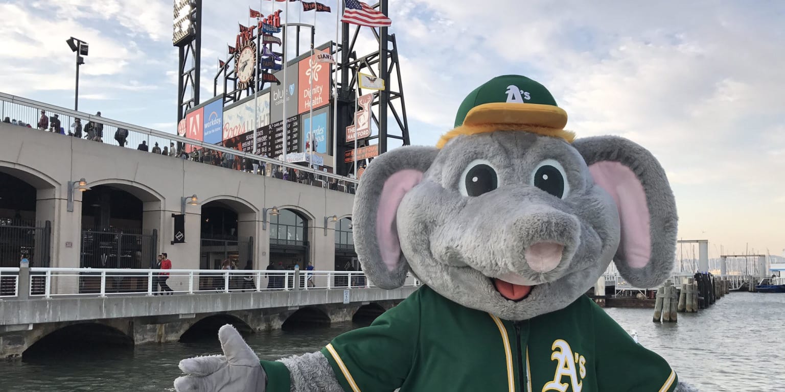 San Francisco Giants vs. Oakland Athletics Rivalry Mascot