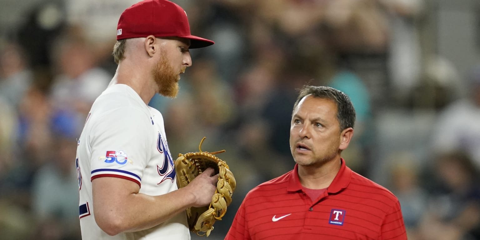 Rangers starter Jon Gray exits game vs. Houston after taking comeback line  drive to arm