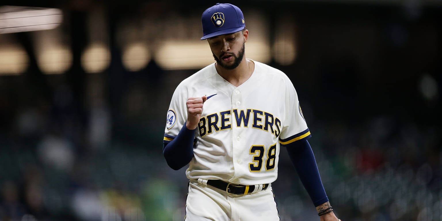 Brewers' Devin Williams breaks hand punching wall, MLB playoffs