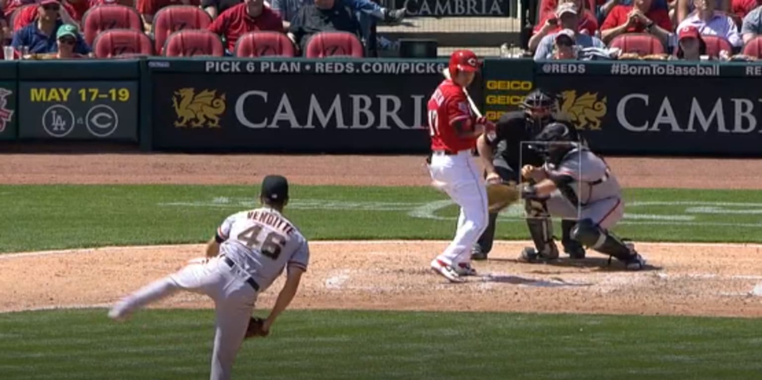 Giants pitchers hit 4 batters in 1 inning