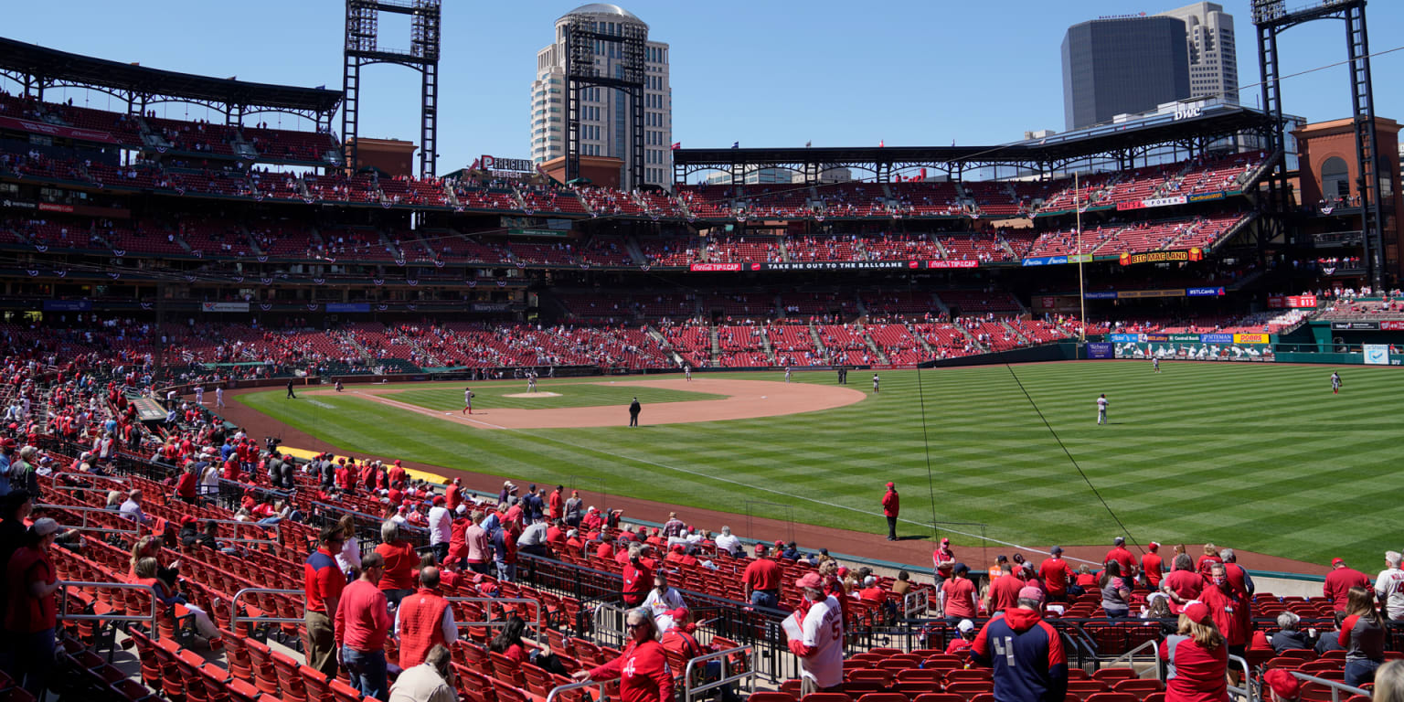 Changes at Busch Stadium for the 2021 season