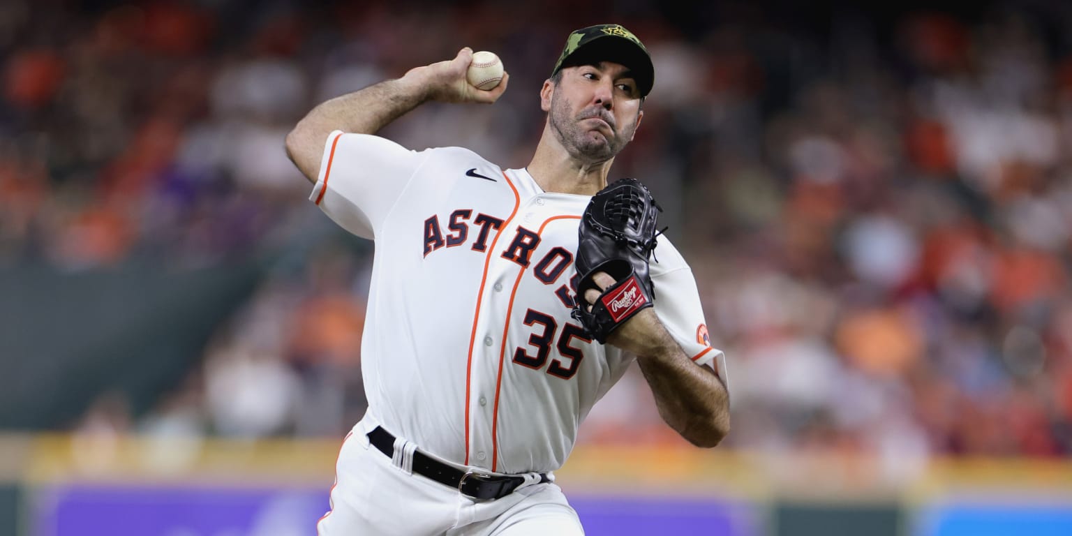 Verlander throws 7 solid innings to begin 2nd stint with Astros