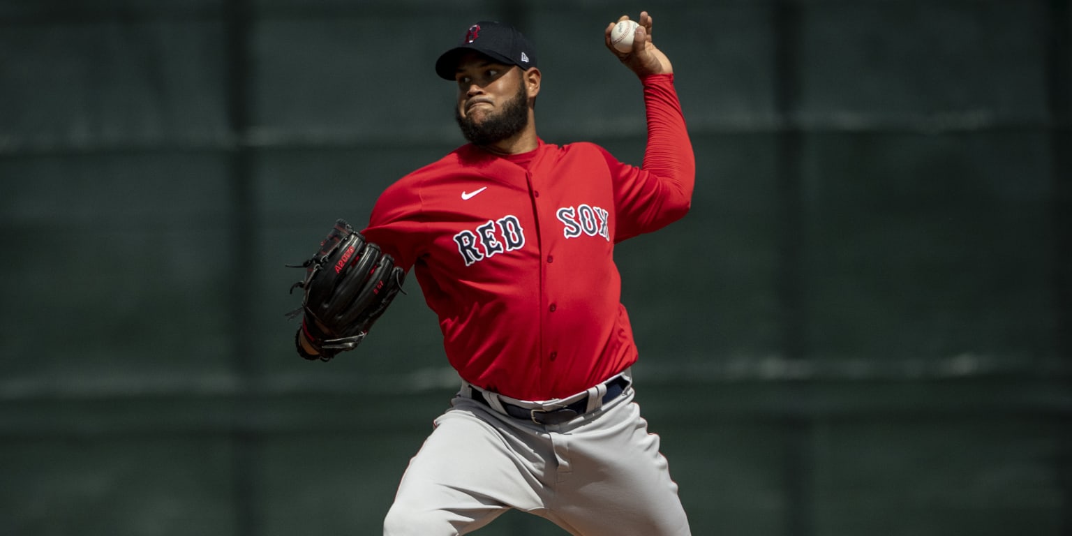 Boston Red Sox Triston Casas' voice cracks when he's asked about