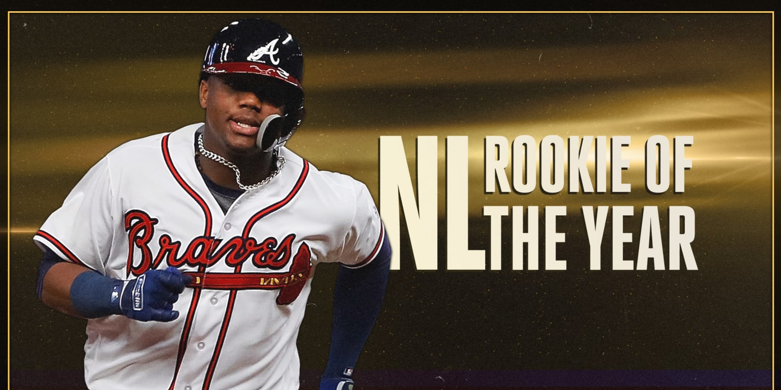 Ronald Acuna Jr. wins NL Rookie of Year Award