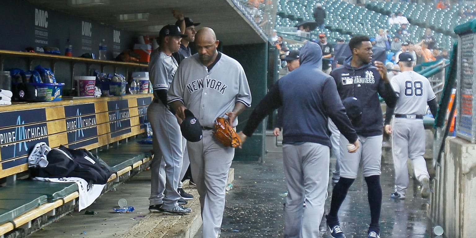 Edwin Encarnacion crashed the Blue Jays dugout in full uniform